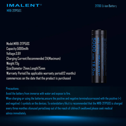 imalent battery for HT70 and HT50